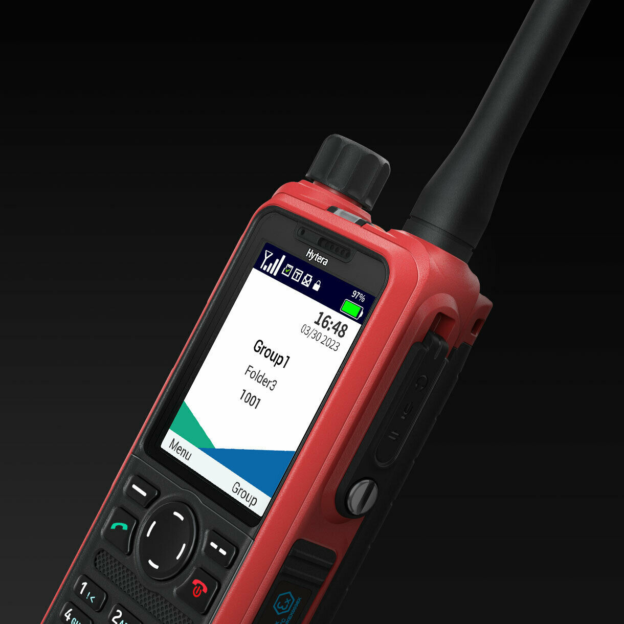 防爆局部渲染画面