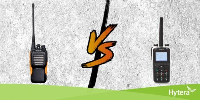 Analog vs Digital Two Way Radios